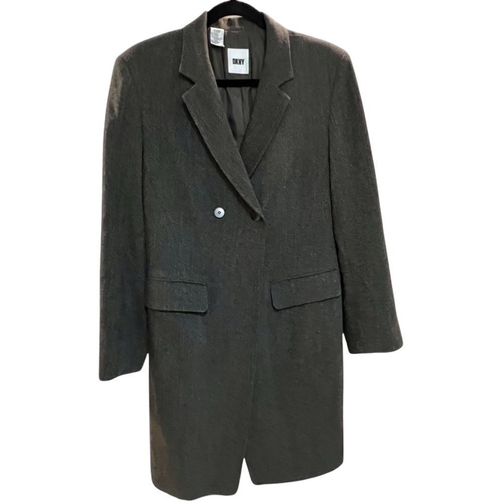 DKNY Vintage Wool Overcoat EUC size 14